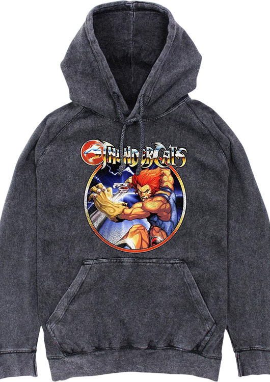 Retro Lion-O Circle ThunderCats Hoodie - main product image