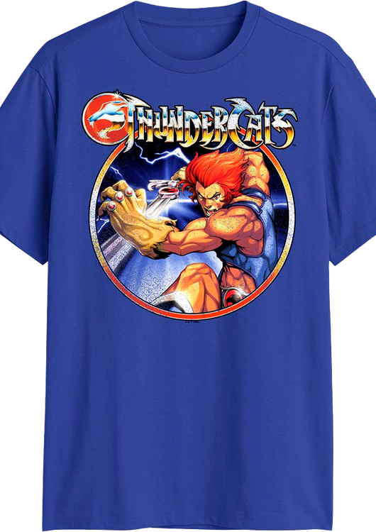 Retro Lion-O Circle ThunderCats T-Shirt - main product image