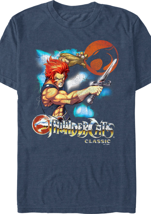 Retro Lion-O Sword of Omens ThunderCats T-Shirt - main product image
