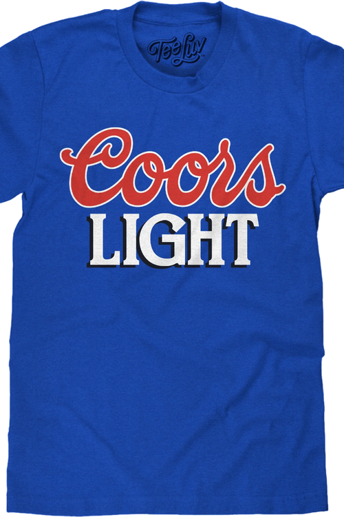Retro Logo Coors Light T-Shirtmain product image
