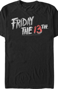 Retro Logo Friday the 13th T-Shirt