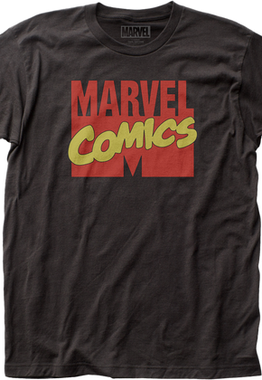 Retro Logo Marvel Comics T-Shirt