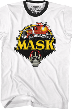 Retro Logo MASK Ringer Shirt