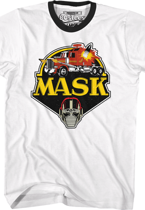 Retro Logo MASK Ringer Shirt