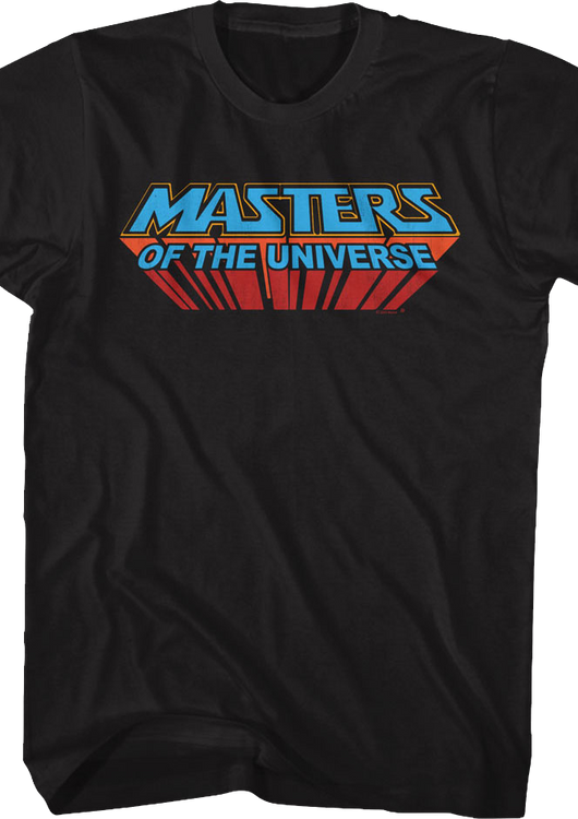 Retro Logo Masters of the Universe T-Shirt - main product image