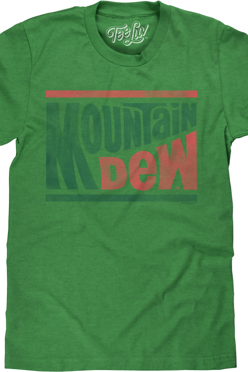 Retro Logo Mountain Dew T-Shirtmain product image
