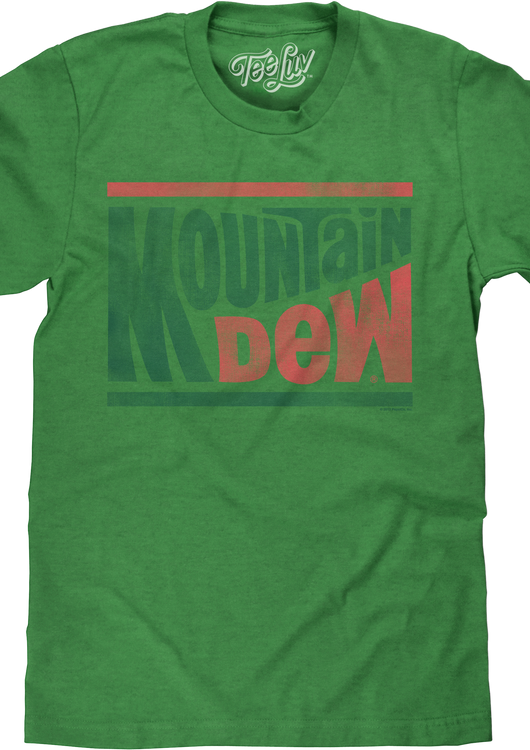 Retro Logo Mountain Dew T-Shirt - main product image