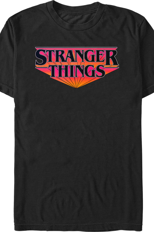 Retro Logo Stranger Things T-Shirtmain product image
