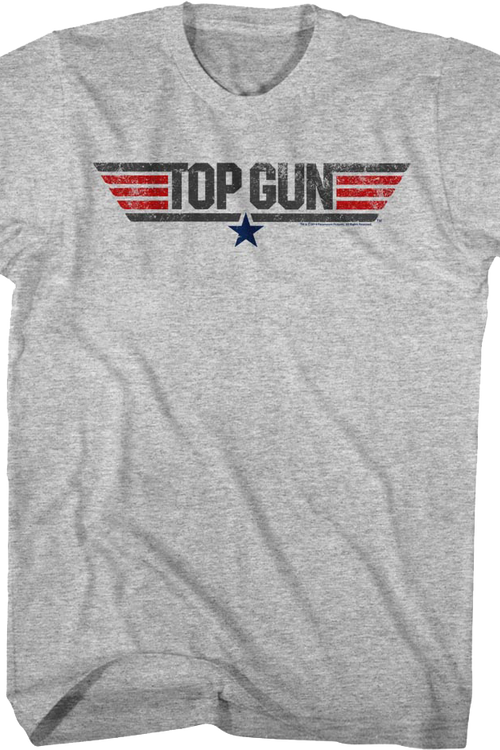 Retro Logo Top Gun T-Shirtmain product image