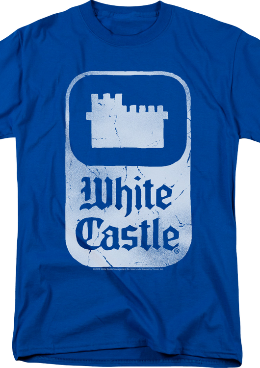 Retro Logo White Castle T-Shirt - main product image