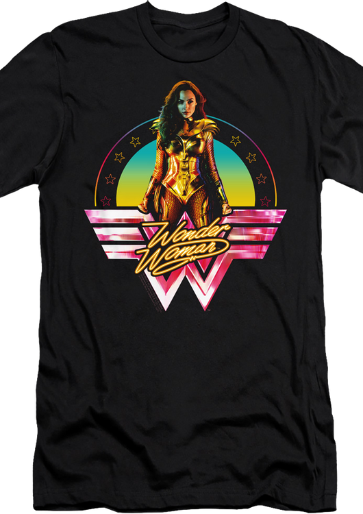 Retro Logo Wonder Woman 1984 T-Shirt - main product image