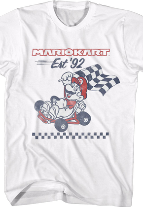 Retro Mario Kart Nintendo T-Shirt
