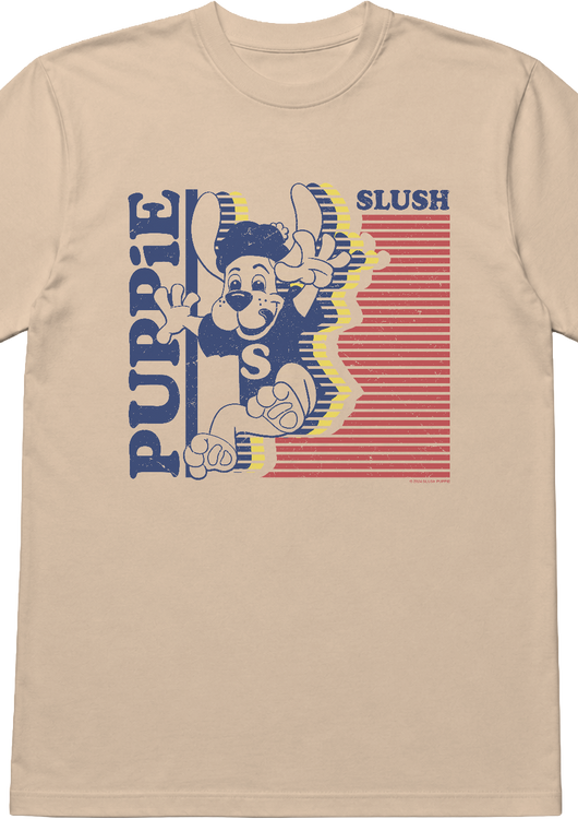 Retro Mascot Chilly Dog Slush Puppie T-Shirt - main product image