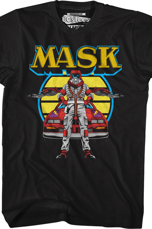 Retro Matt Trakker And Thunderhawk MASK T-Shirtmain product image