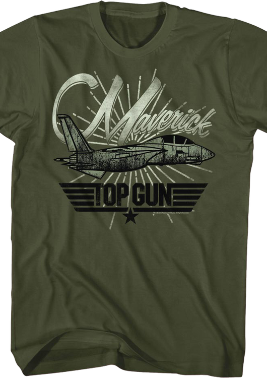 Retro Maverick Top Gun T-Shirt - main product image