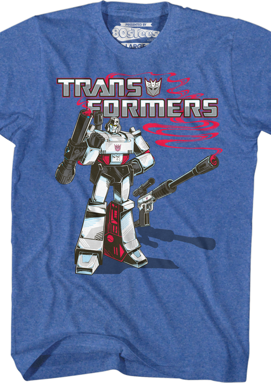 Retro Megatron Transformers T-Shirt - main product image