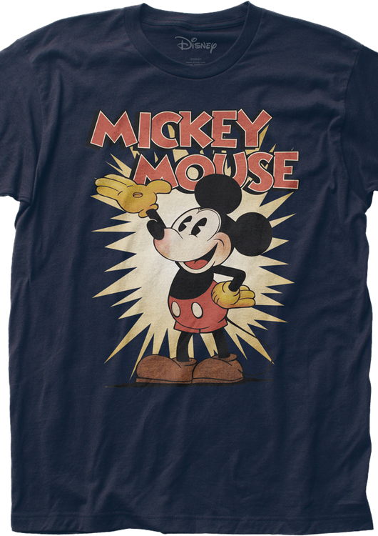 Retro Mickey Mouse T-Shirt - main product image
