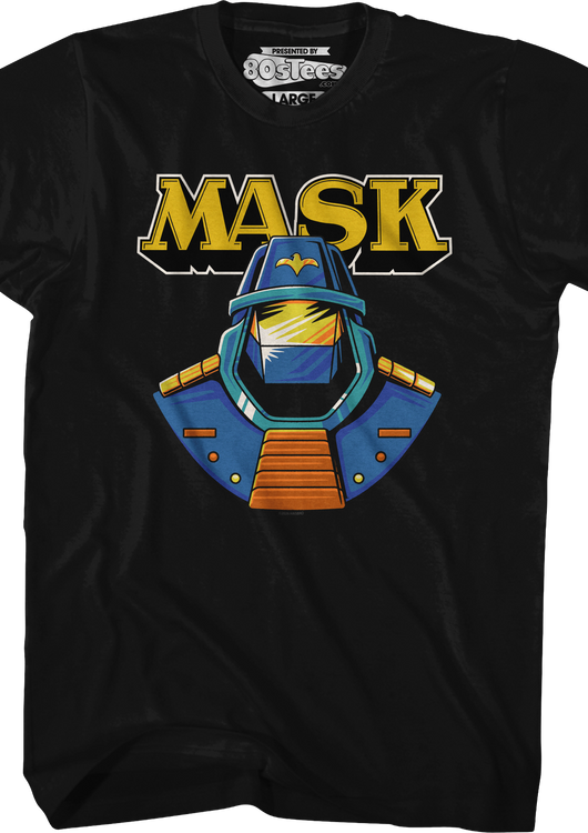 Retro Miles Helmet MASK T-Shirt - main product image