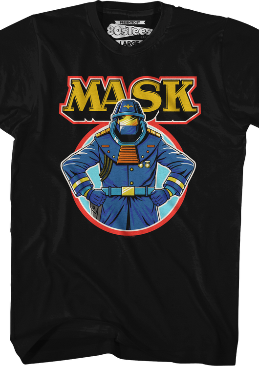 Retro Miles Mayhem Circle MASK T-Shirt - main product image