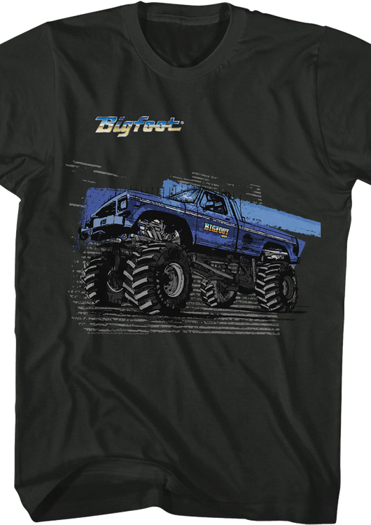 Retro Monster Truck Bigfoot T-Shirt - main product image