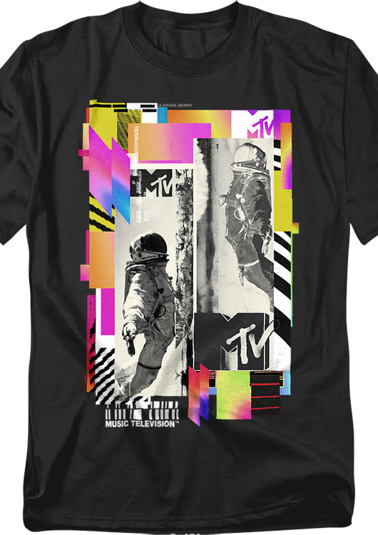 Retro Moon Man MTV T-Shirt - main product image