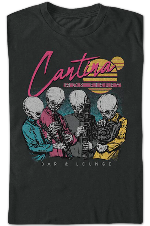 Retro Mos Eisley Cantina Star Wars T-Shirtmain product image