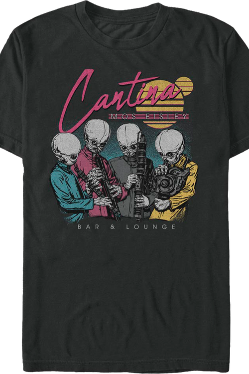 Retro Mos Eisley Cantina Star Wars T-Shirtmain product image