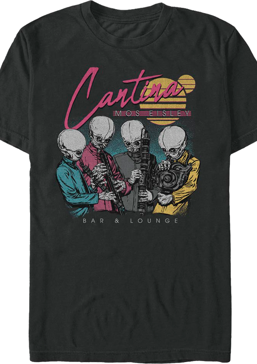 Retro Mos Eisley Cantina Star Wars T-Shirt - main product image