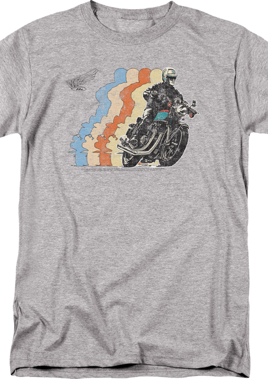 Retro Motorcycle Honda T-Shirt - main product image
