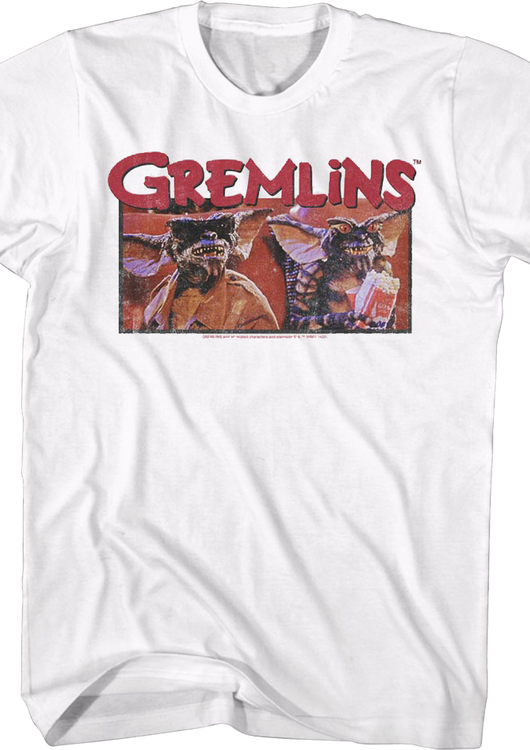 Retro Movie Theater Gremlins T-Shirt - main product image