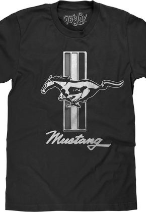 Retro Mustang Logo Ford T-Shirt