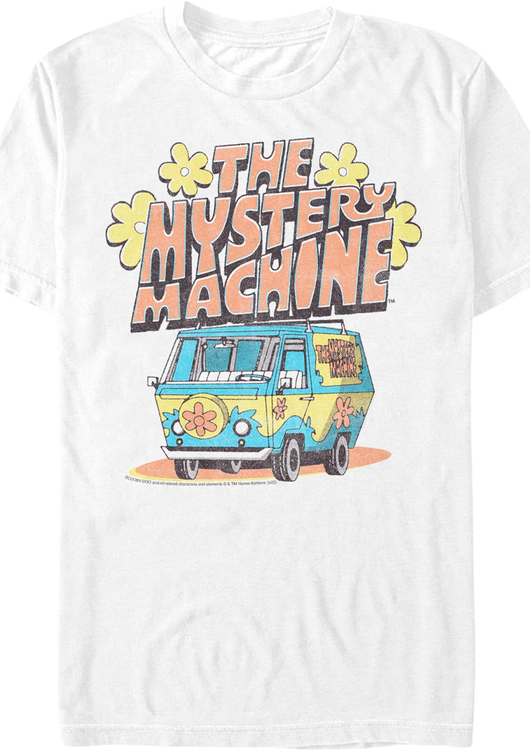 Retro Mystery Machine Scooby-Doo T-Shirt - main product image