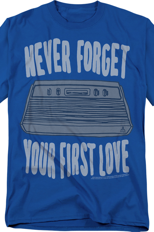 Retro Never Forget Your First Love Atari T-Shirtmain product image