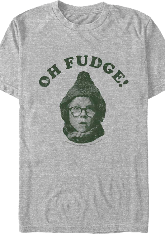 Retro Oh Fudge Christmas Story T-Shirt - main product image