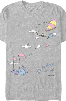 Retro Oh, The Places You'll Go! Dr. Seuss T-Shirt