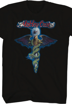 Retro Outline Dr. Feelgood Motley Crue T-Shirt