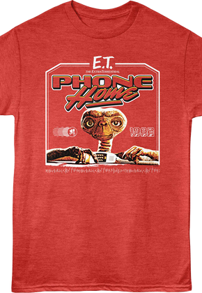 Retro Phone Home 1982 E.T. The Extra-Terrestrial T-Shirt