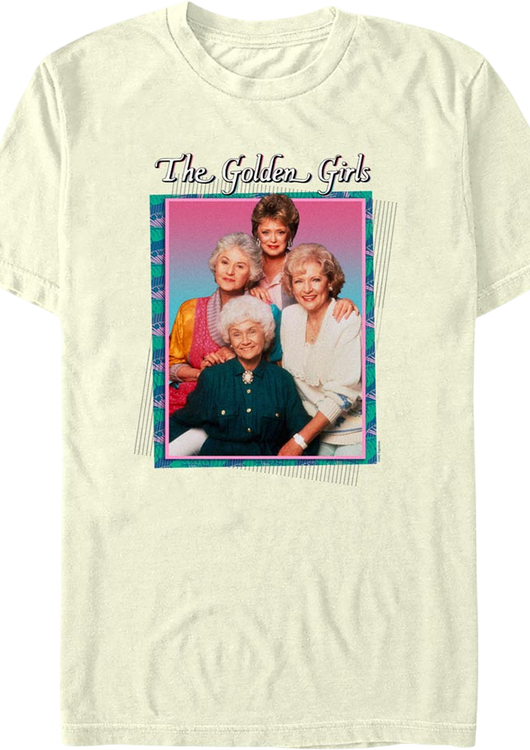 Retro Framed Picture Golden Girls T-Shirt - main product image
