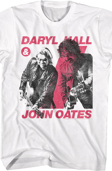 Retro Photo Stripe Hall & Oates T-Shirt