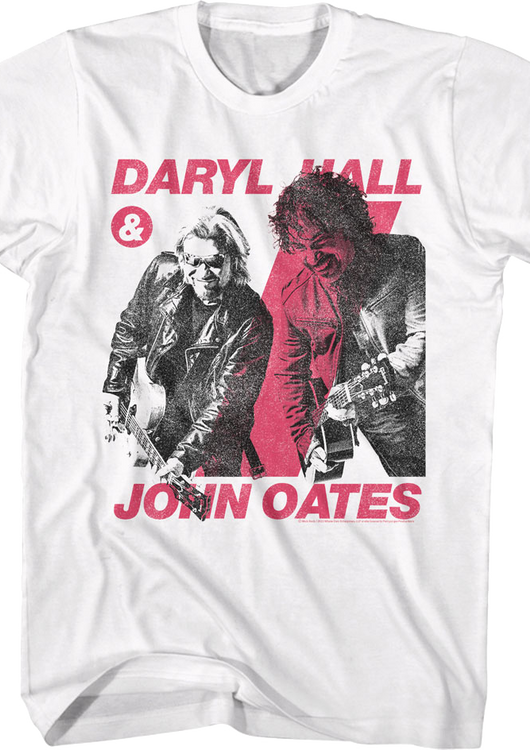 Retro Photo Stripe Hall & Oates T-Shirt - main product image