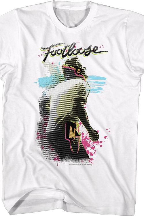 Retro Poster Footloose T-Shirt - main product image