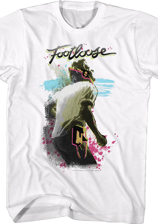 Retro Poster Footloose T-Shirt - main product image