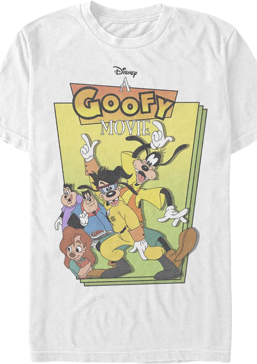 Retro Poster Goofy Movie T-Shirt - main product image