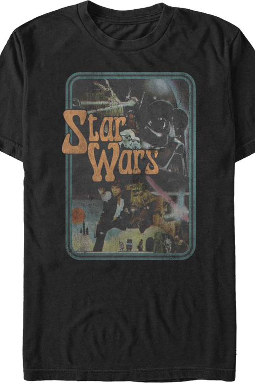 Retro Poster Star Wars T-Shirtmain product image