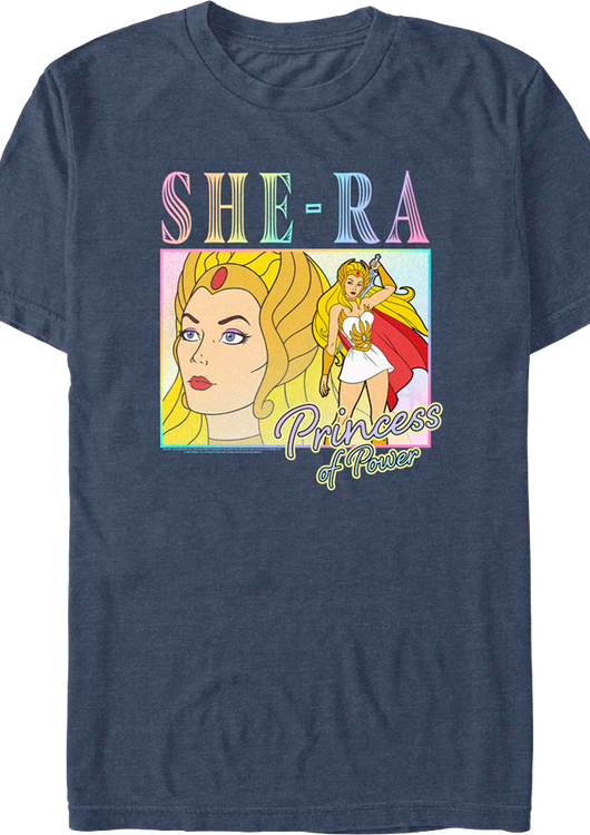 Retro Princess She-Ra Masters of the Universe T-Shirt - main product image