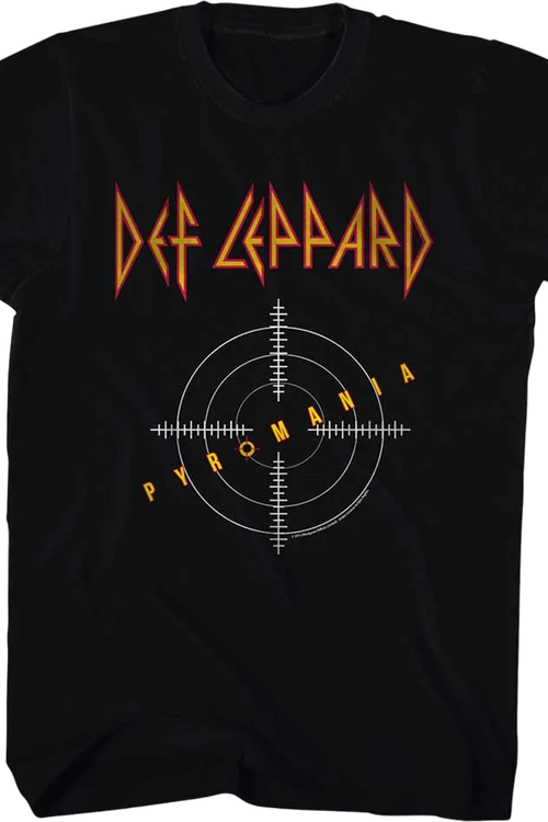 Retro Pyromania Def Leppard T-Shirtmain product image