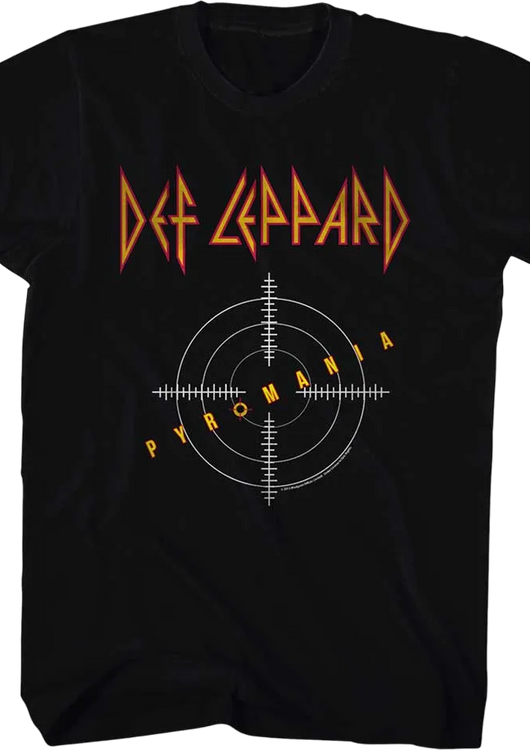 Retro Pyromania Def Leppard T-Shirt - main product image
