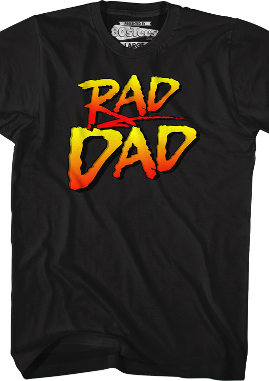 Retro Rad Dad T-Shirt - main product image