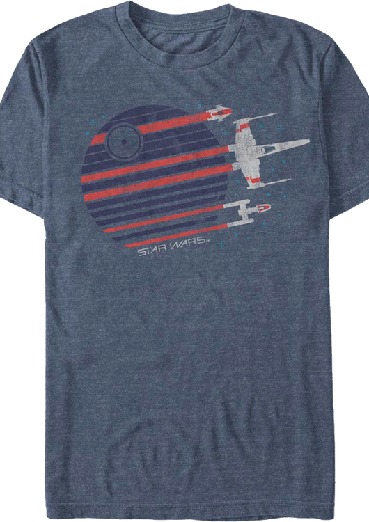 Retro Rebel Flight Star Wars T-Shirt - main product image