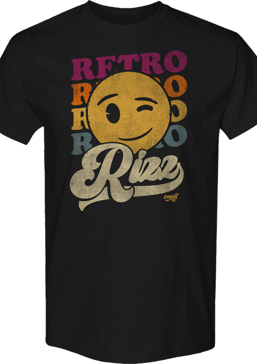 Retro Rizz Emoji T-Shirt - main product image